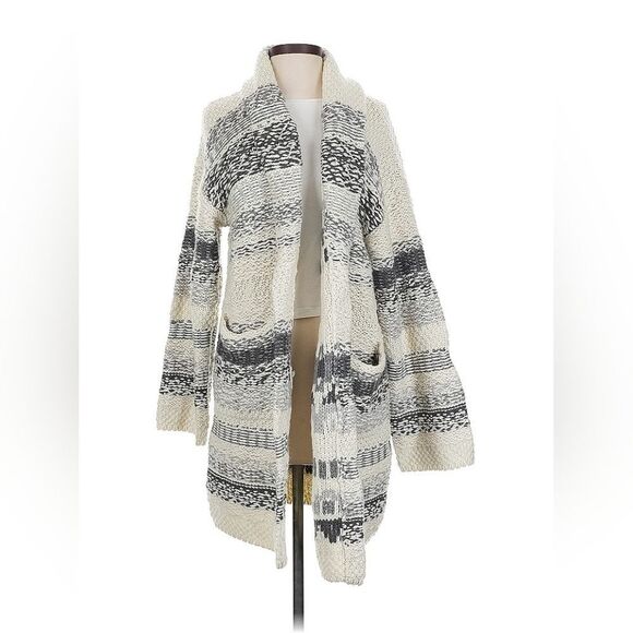 Lucky Brand Fairisle Coatigan Size Medium - Picture 2 of 9